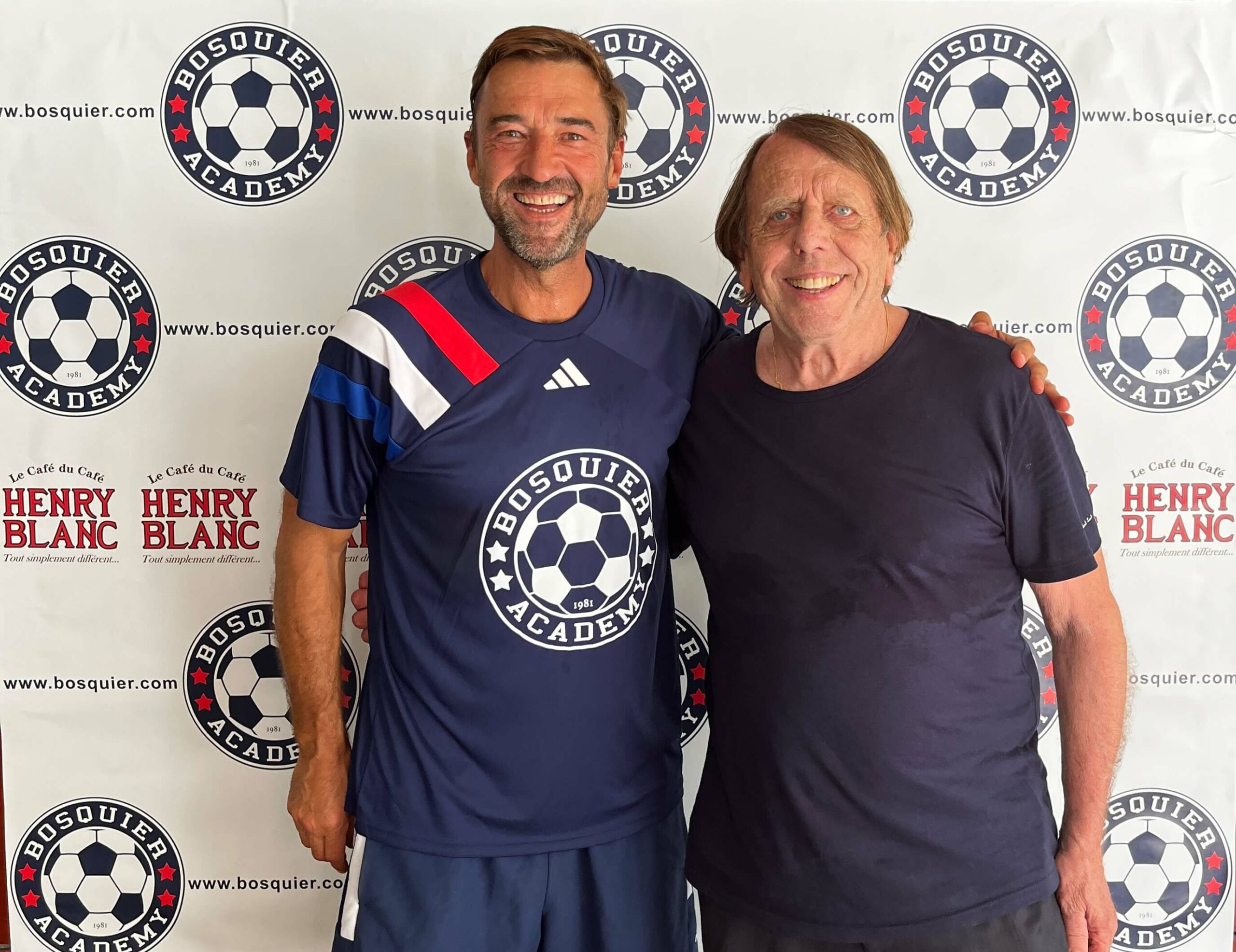 claude le roy a la bosquier football academy été 2024